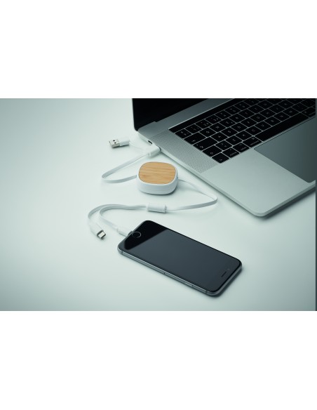 Cavo di ricarica USB retrattile