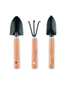 3 attrezzi da giardino in sacchett