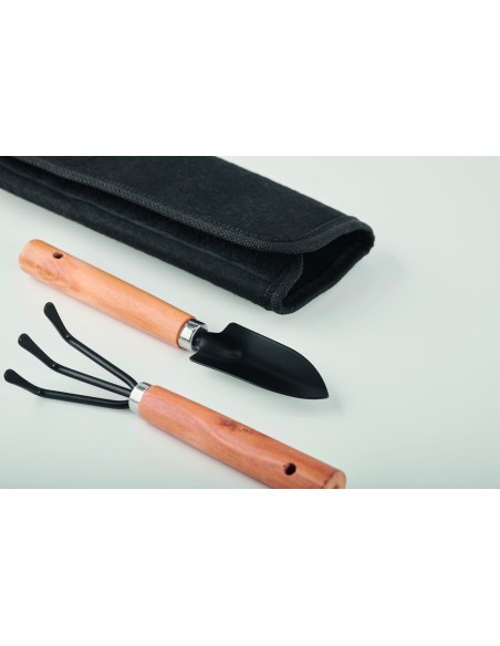 3 attrezzi da giardino in sacchett