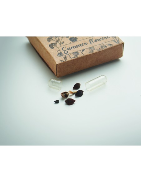 Disco con mix di semi di fiori