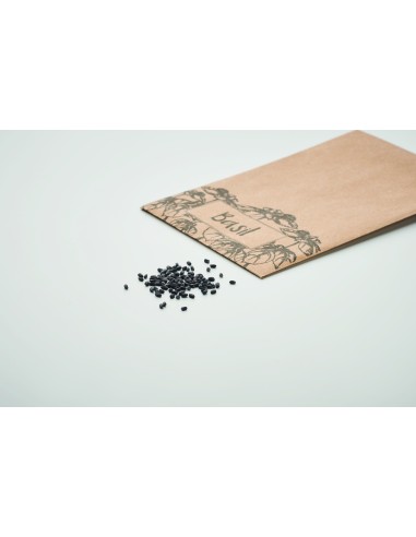 Semi di basilico in busta kraft