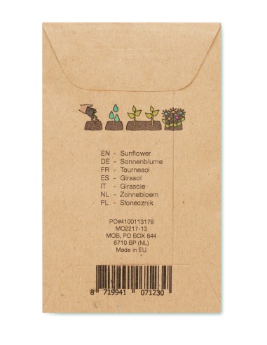 Semi di girasole in busta kraft