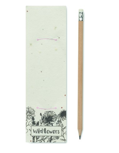 Matita in legno naturale