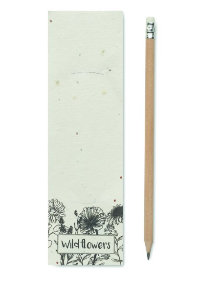 Matita in legno naturale