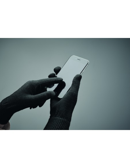 Guanti in maglia in RPET