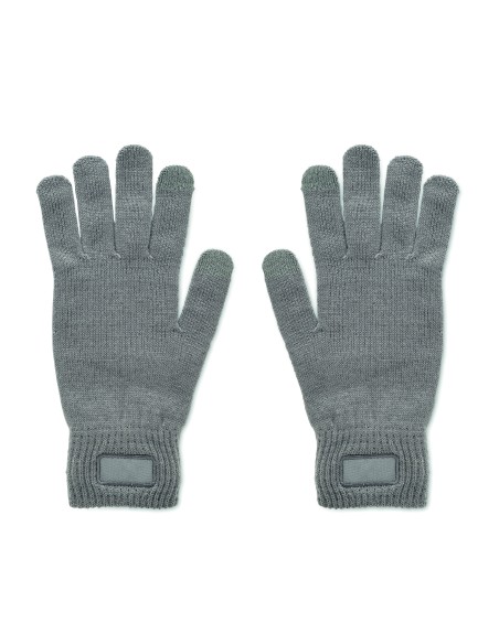 Guanti in maglia in RPET