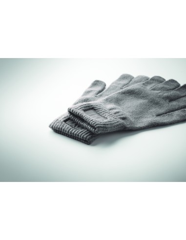 Guanti in maglia in RPET