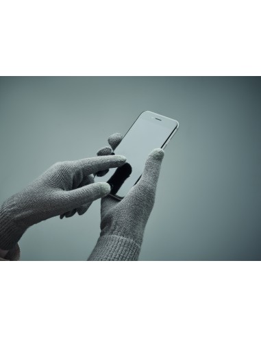 Guanti in maglia in RPET