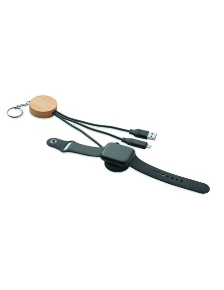 Portachiavi con cavo 4 in 1 60W