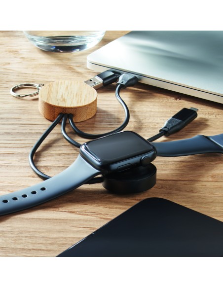 Portachiavi con cavo 4 in 1 60W