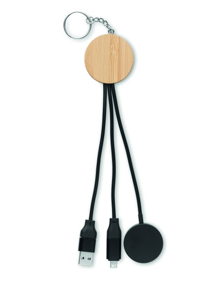 Portachiavi con cavo 4 in 1 60W