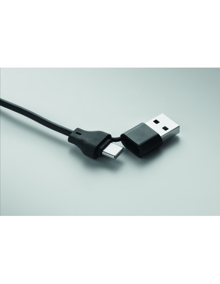 Portachiavi con cavo 4 in 1 60W