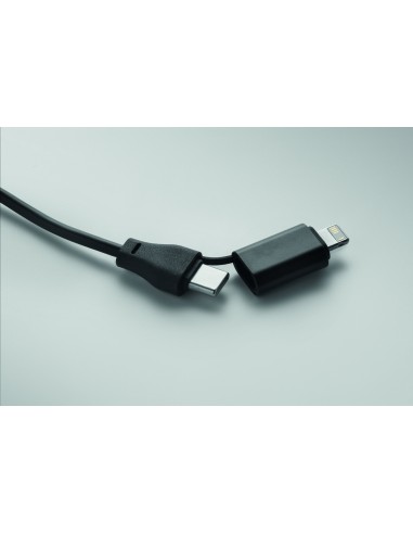 Portachiavi con cavo 4 in 1 60W