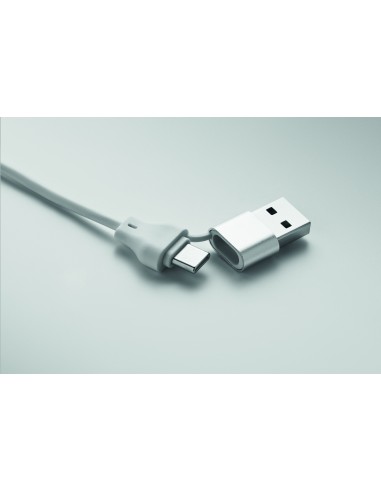 Portachiavi con cavo 4 in 1 60W