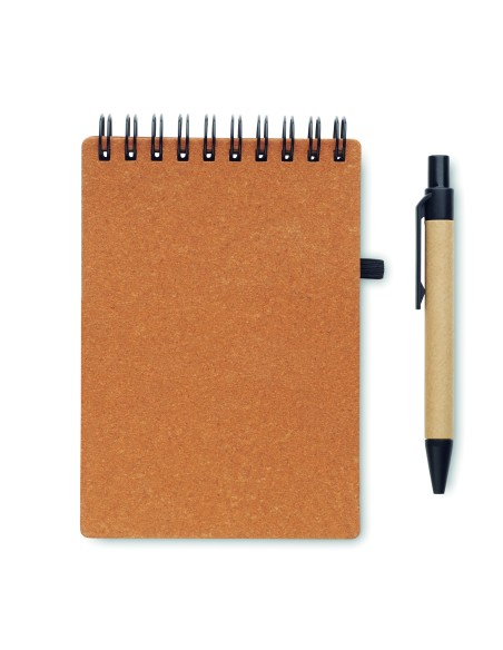 Notebook riciclato con penna a sfe