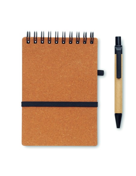 Notebook riciclato con penna a sfe