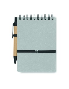 Notebook riciclato con penna a