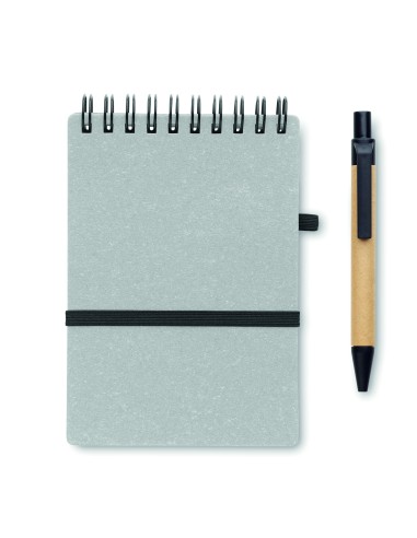 Notebook riciclato con penna a