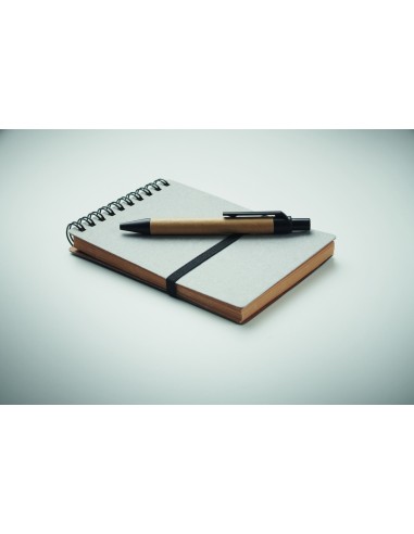Notebook riciclato con penna a