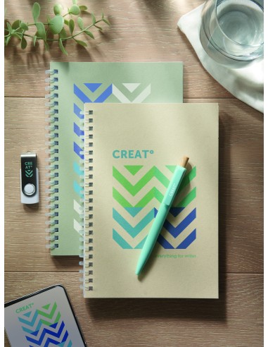 Notebook in cartone riciclato A