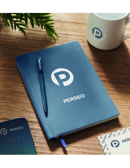 Notebook A5 in PU con penna