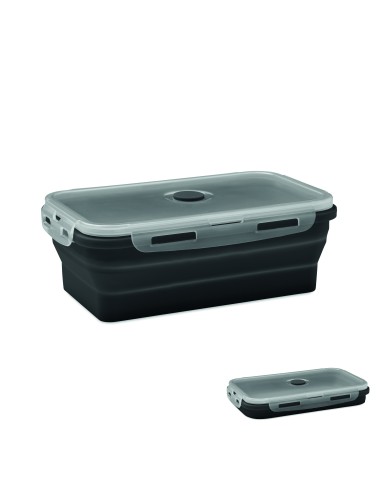 Porta pranzo in silicone pieghe