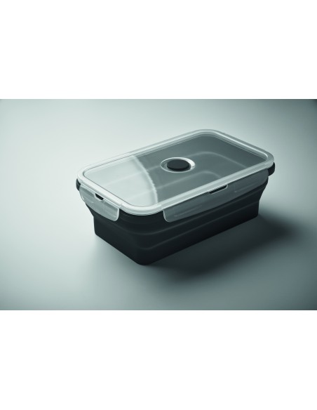 Porta pranzo in silicone pieghevol