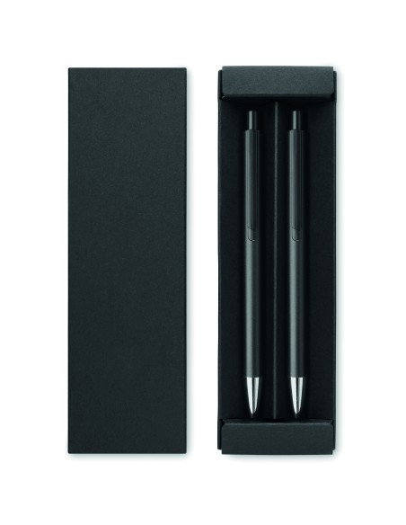 Set di penne in alluminio riciclat