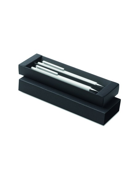 Set di penne in alluminio riciclat