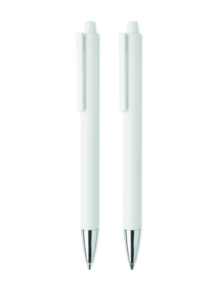 Set di penne in alluminio riciclat