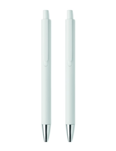 Set di penne in alluminio riciclat