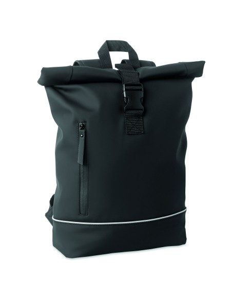 Zaino in PU rolltop per laptop