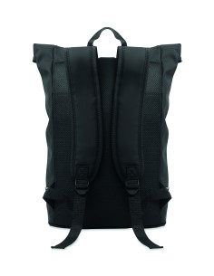 Zaino in PU rolltop per laptop