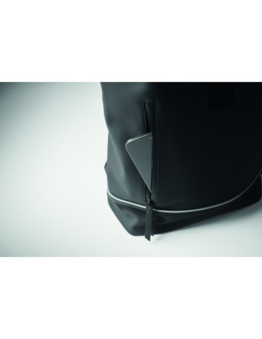 Zaino in PU rolltop per laptop