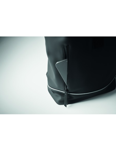Zaino in PU rolltop per laptop