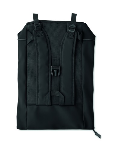 Zaino in PU rolltop per laptop