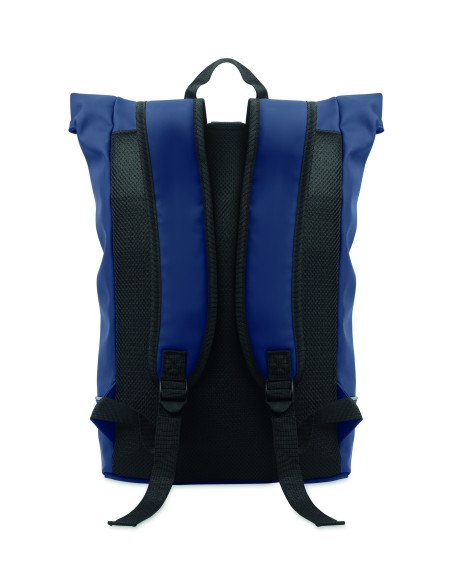 Zaino in PU rolltop per laptop