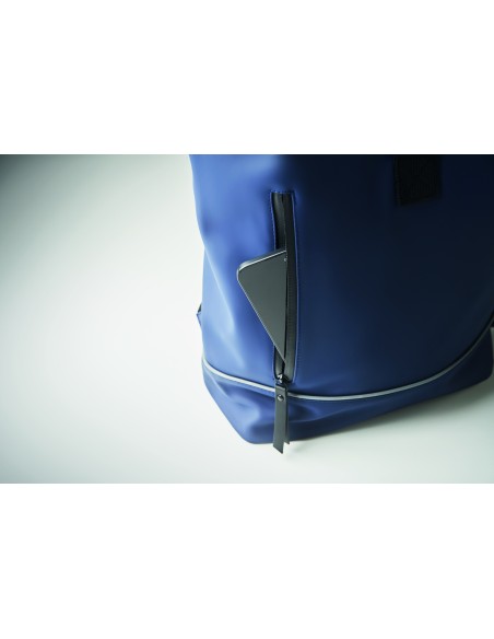 Zaino in PU rolltop per laptop