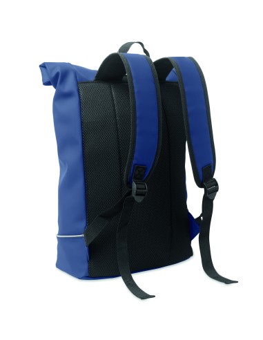 Zaino in PU rolltop per laptop