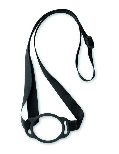 Cordino con portabicchieri 6 cm