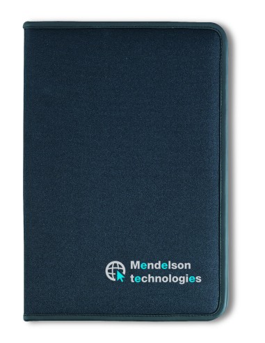 Portablocco A4 chiusura a zip