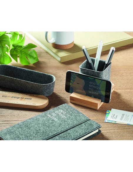 Portapenne in feltro RPET