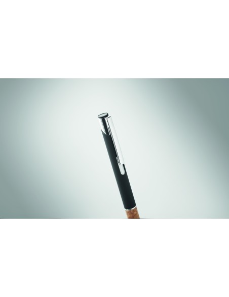 Penna a pulsante in alluminio