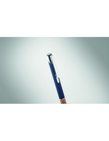 Penna a pulsante in alluminio