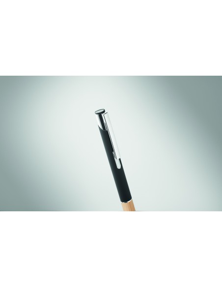 Penna a pulsante in alluminio