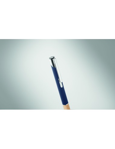 Penna a pulsante in alluminio