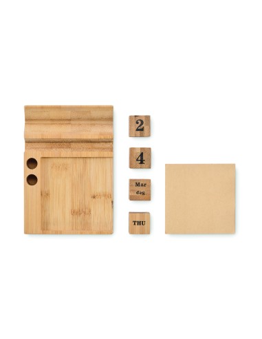 Calendario da tavolo in Bamboo