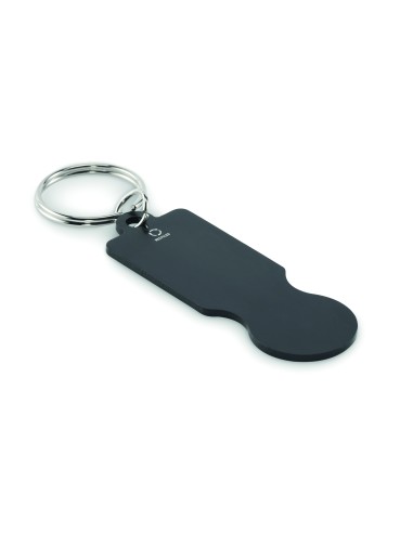 Portachiavi con gettone per car