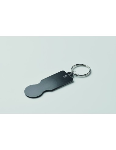 Portachiavi con gettone per car