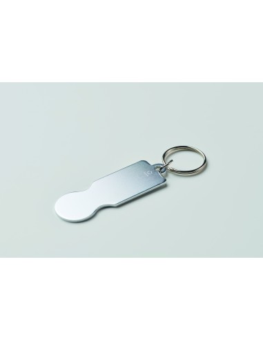 Portachiavi con gettone per car